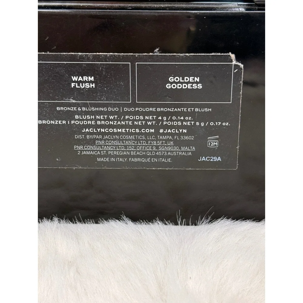 Jaclyn Cosmetics Bronze & Blushing Duo Warm Flush Golden Goddess JAC29A NWOB - Picture 4 of 6